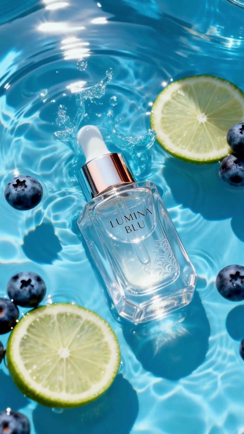 Lumina Blue — Serum Shoot