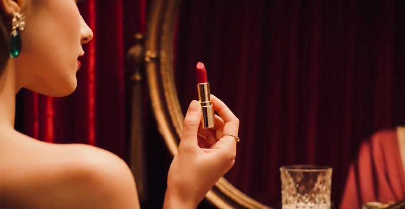 Veloura — Lipstick Ad