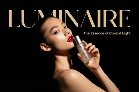 Luminaire, AI-generated jewelry visual