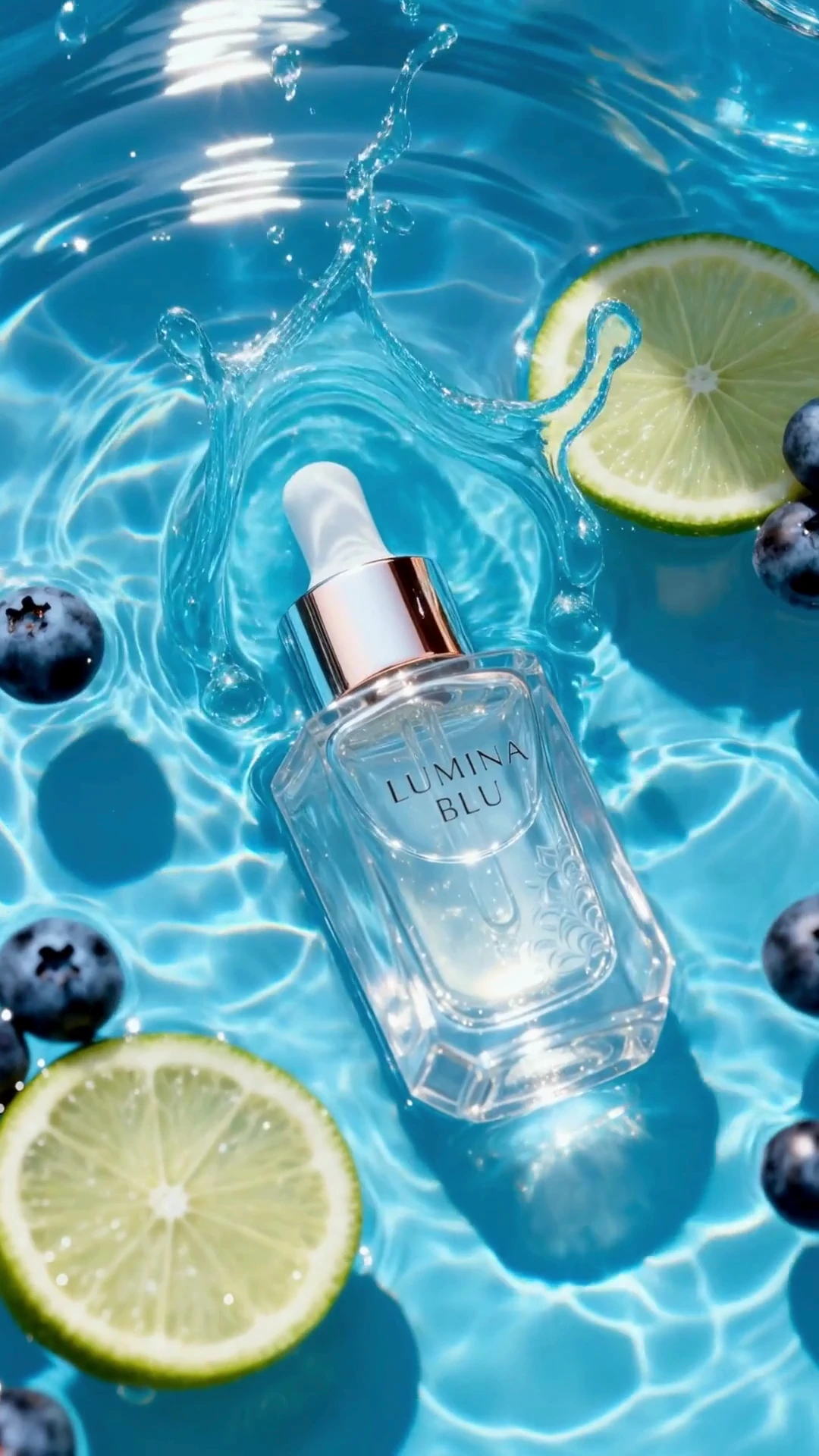 Lumina Blu, fragrance film